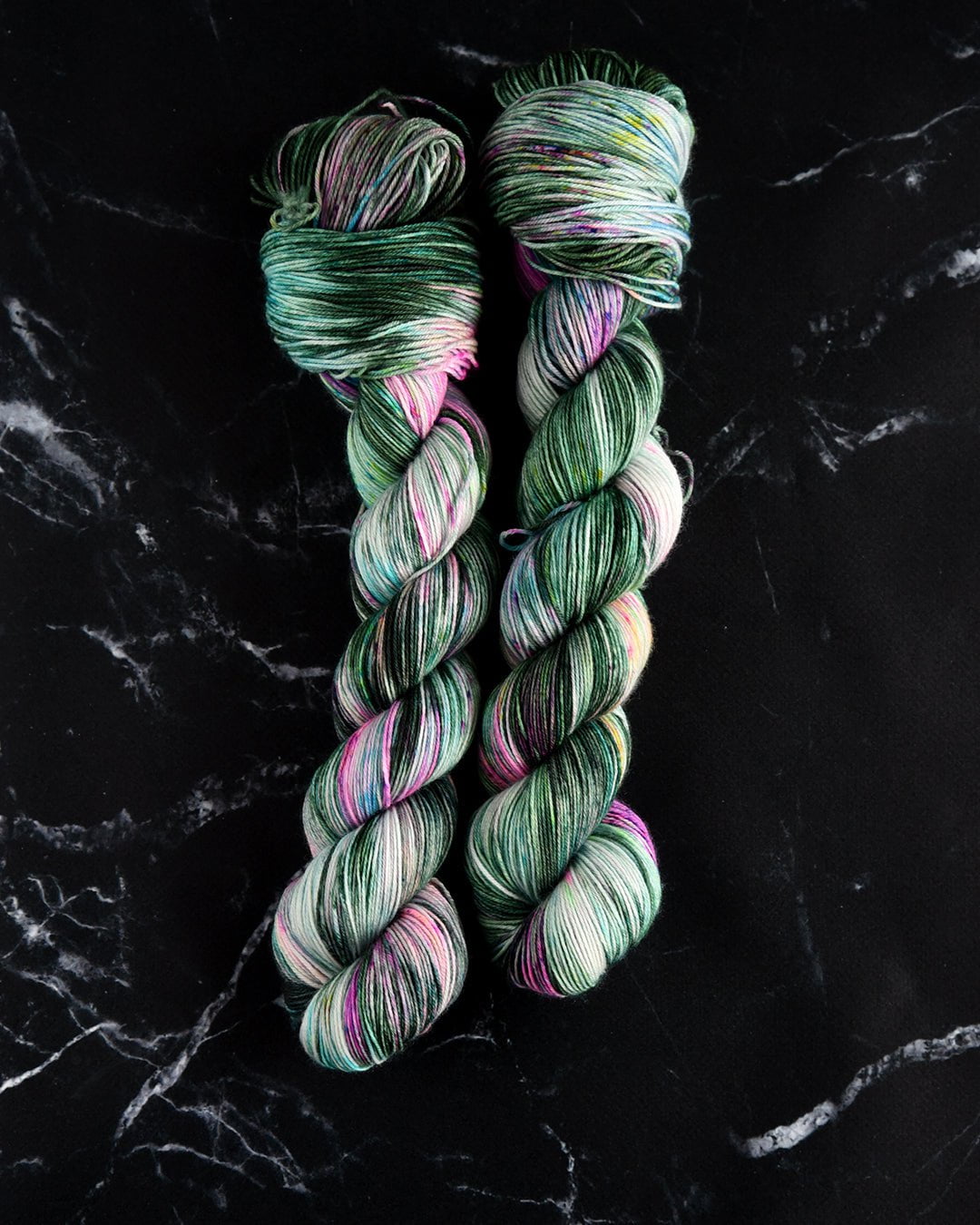 Destination Yarn fingering weight yarn Forest Sprite