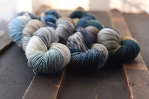 Destination Yarn fingering weight yarn GREAT LAKES FADE KIT PREORDER
