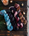 Destination Yarn fingering weight yarn Holiday 2022 Collection - New Variegated Colorways FULL SKEIN SET