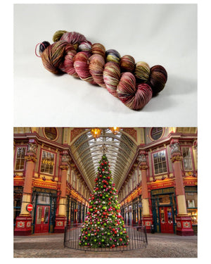 Destination Yarn fingering weight yarn Holiday 2022 Collection - New Variegated Colorways FULL SKEIN SET