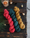 Destination Yarn fingering weight yarn Holiday 2022 Collection - Tonal Colorways Set