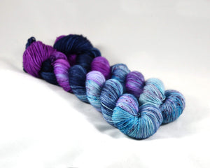 Destination Yarn fingering weight yarn Ice Hotel