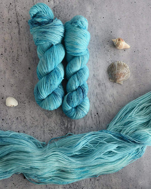 Destination Yarn fingering weight yarn Lagoon