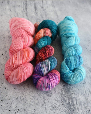Destination Yarn fingering weight yarn Lagoon