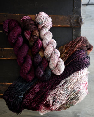 Destination Yarn fingering weight yarn Late Harvest