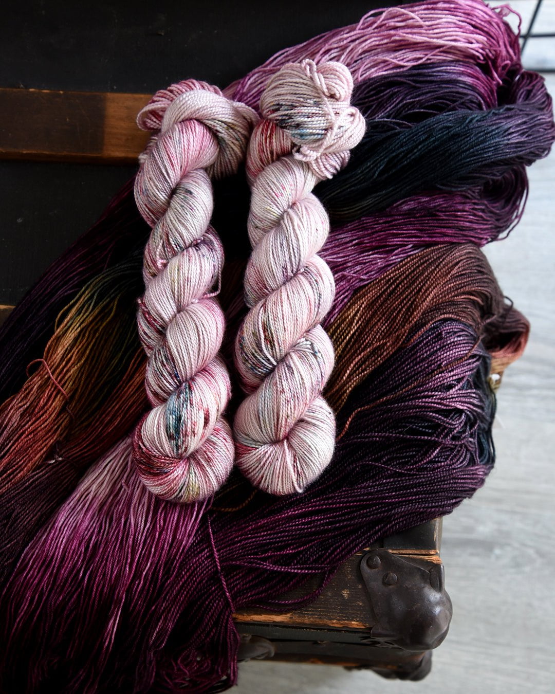 Destination Yarn fingering weight yarn Late Harvest