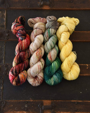 Destination Yarn fingering weight yarn Little Miami River
