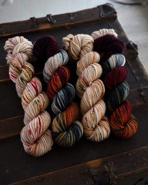 Destination Yarn fingering weight yarn Little Miami River