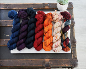 Destination Yarn fingering weight yarn Little Miami River