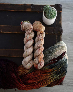 Destination Yarn fingering weight yarn Little Miami River
