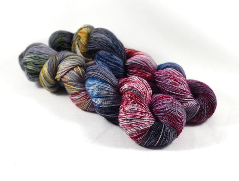 Destination Yarn fingering weight yarn Lotus Lantern Festival