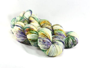 Destination Yarn fingering weight yarn MARDI GRAS