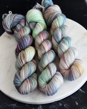 Destination Yarn fingering weight yarn Mercury Set - DYED TO ORDER