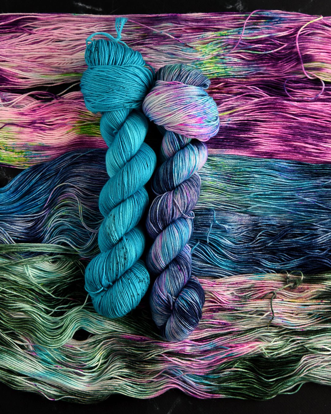 Destination Yarn fingering weight yarn Mermaid