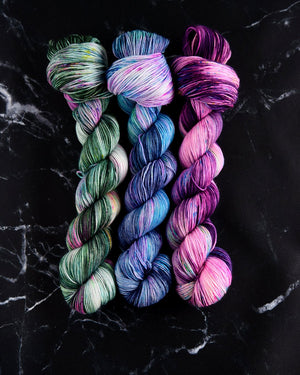 Destination Yarn fingering weight yarn Mermaid