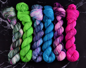 Destination Yarn fingering weight yarn Mermaid