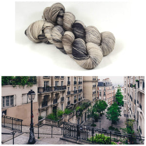 Destination Yarn fingering weight yarn Montmartre - dyed to order