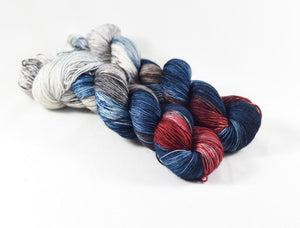 Destination Yarn fingering weight yarn Mystic CT