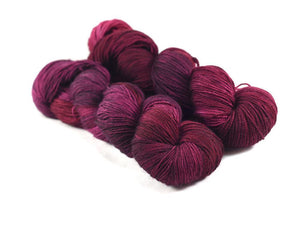 Destination Yarn fingering weight yarn NAPA RED