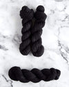 Destination Yarn fingering weight yarn Noir - dyed to order