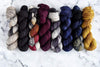 Destination Yarn fingering weight yarn Noir - dyed to order