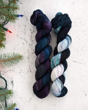 Destination Yarn fingering weight yarn North Pole