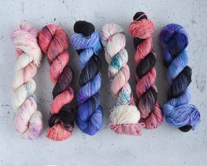 Destination Yarn fingering weight yarn NYE 2018