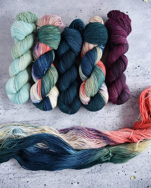 Destination Yarn fingering weight yarn Passport Barcelona