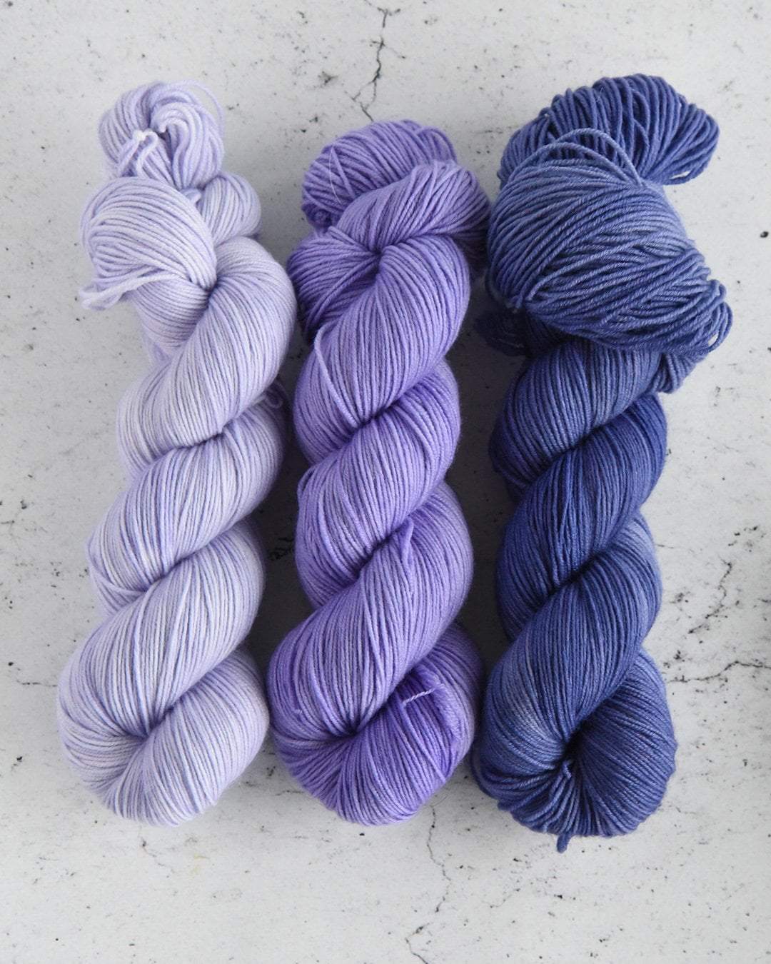 Destination Yarn fingering weight yarn Passport Jacaranda Tree - Mini Skein Set