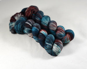 Destination Yarn fingering weight yarn Pluto