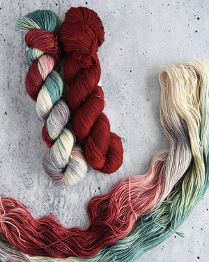 Destination Yarn fingering weight yarn Postcard Great Wall at Juyongguan