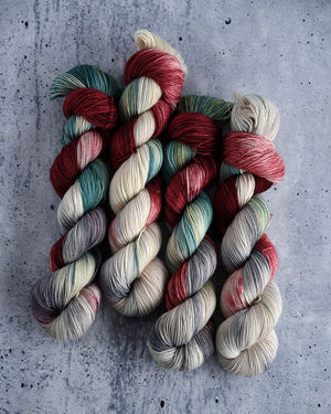 Destination Yarn fingering weight yarn Postcard Great Wall at Juyongguan