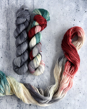 Destination Yarn fingering weight yarn Postcard Great Wall at Juyongguan