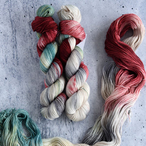 Destination Yarn fingering weight yarn Postcard Great Wall at Juyongguan