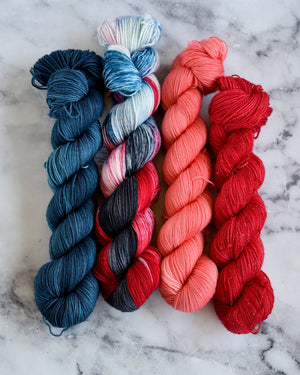 Destination Yarn fingering weight yarn Postcard Osaka