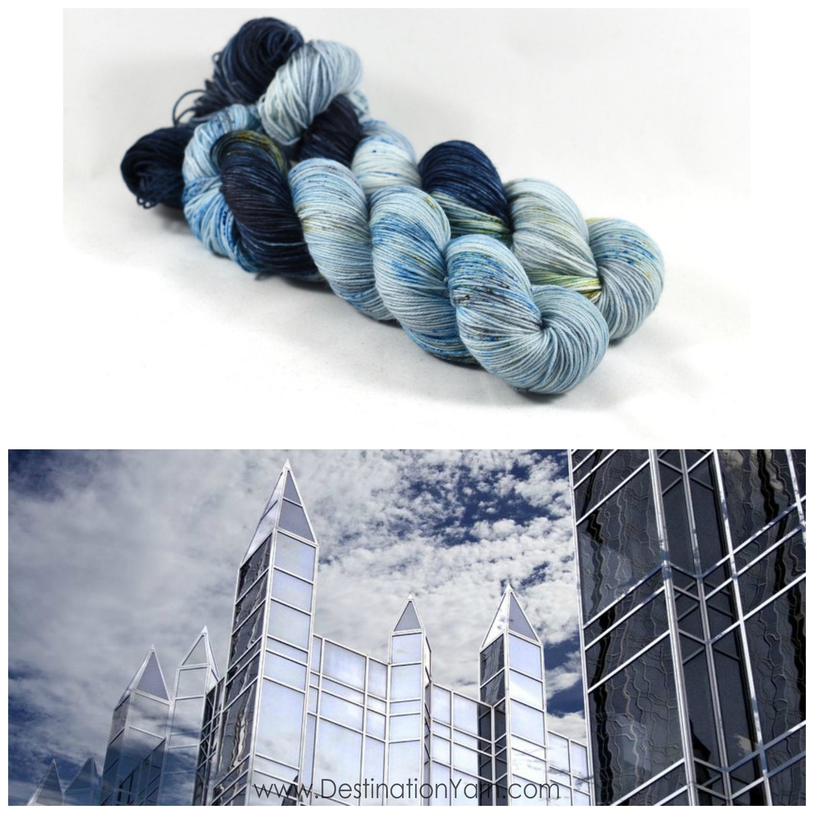 Destination Yarn fingering weight yarn PPG PLACE