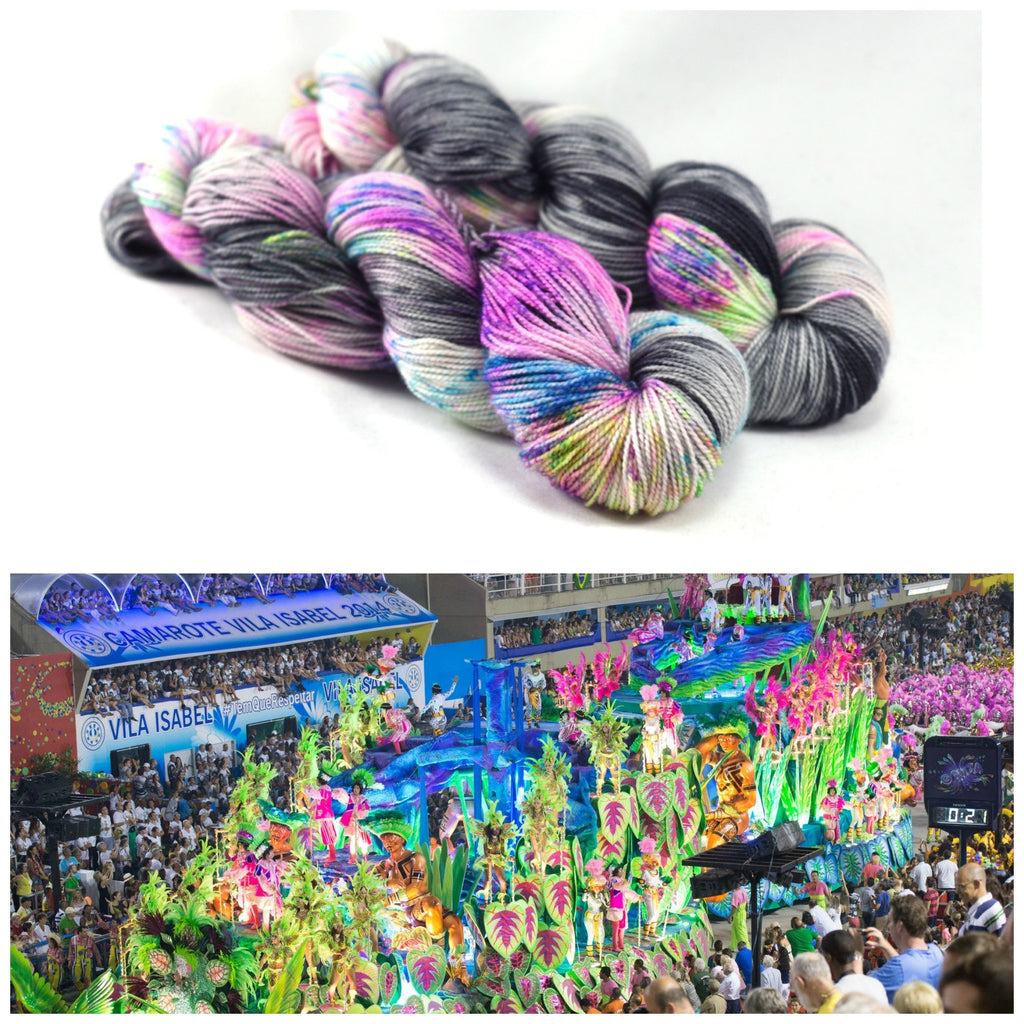 Color Run Yarn - Neon Speckled Yarn, Speckled Yarn, Yarn with Speckles -  Destination Yarn