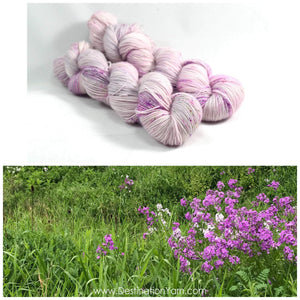 Destination Yarn fingering weight yarn Roadside Wildflower