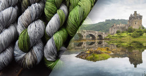 Destination Yarn fingering weight yarn Scotland Set - DYED TO ORDER