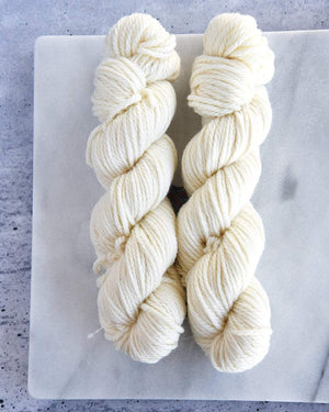 Destination Yarn fingering weight yarn Snow - all weights