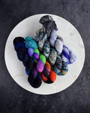 Destination Yarn fingering weight yarn Space Collection Full Skein Set - Dyed to Order