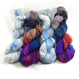 Destination Yarn fingering weight yarn SPACESHIP EARTH