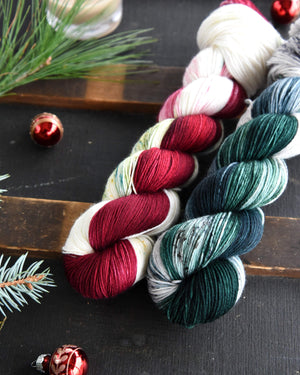 Destination Yarn fingering weight yarn St. Lucia Day in Sweden