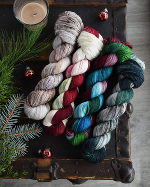 Destination Yarn fingering weight yarn St. Lucia Day in Sweden
