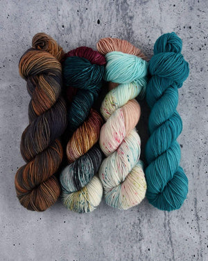 Destination Yarn fingering weight yarn Tinseltown