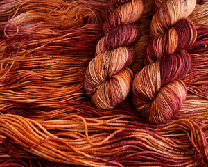 Destination Yarn fingering weight yarn Variegated Planets Set - DYED TO ORDER