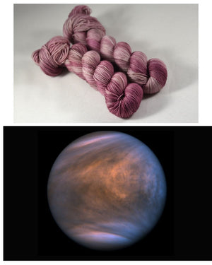 Destination Yarn fingering weight yarn Venus