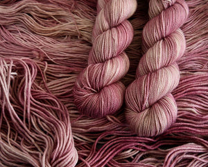 Destination Yarn fingering weight yarn Warm Planets Set - DYED TO ORDER