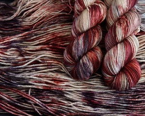 Destination Yarn fingering weight yarn Warm Planets Set - DYED TO ORDER