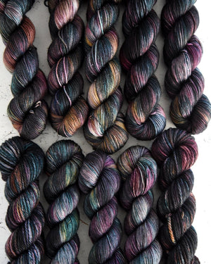 Destination Yarn fingering weight yarn Winter Forest